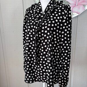 Kate Spade Cloud Dot Blouse, Size L